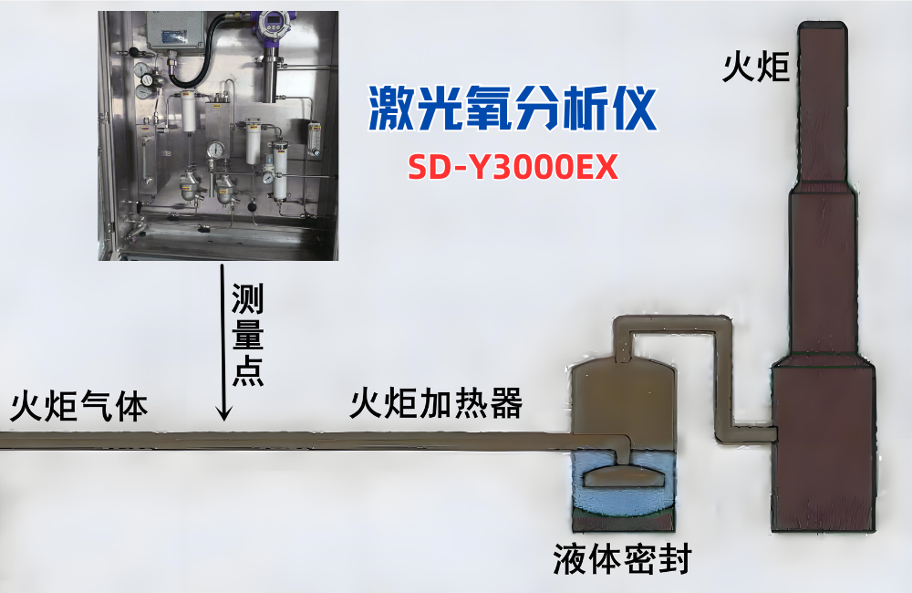 SD-Y3000EX激光氧分析儀在火炬中的應(yīng)用